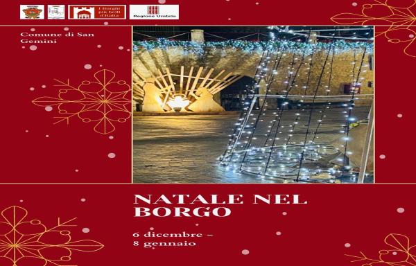 Titolo: Natale nel Borgo- San Gemini 